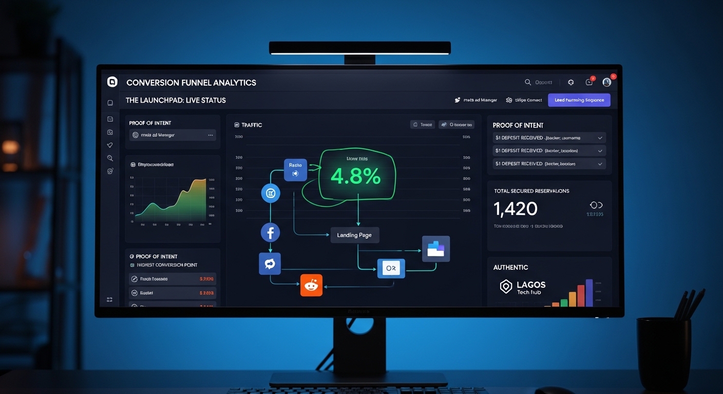 Conversion Funnel Analytics Dashboard