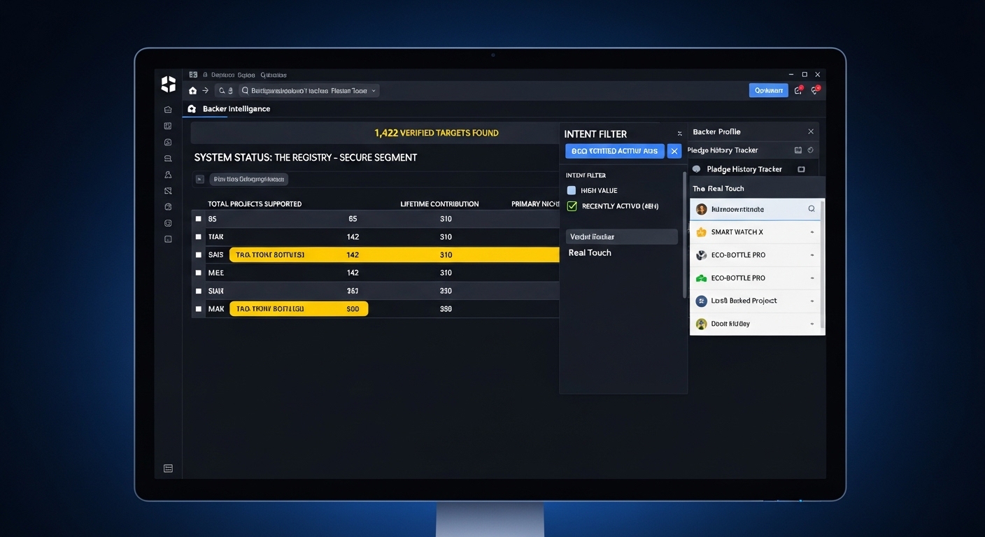 Backer Intelligence System